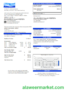 California Monte Vista Water District utility business bill,  SCR